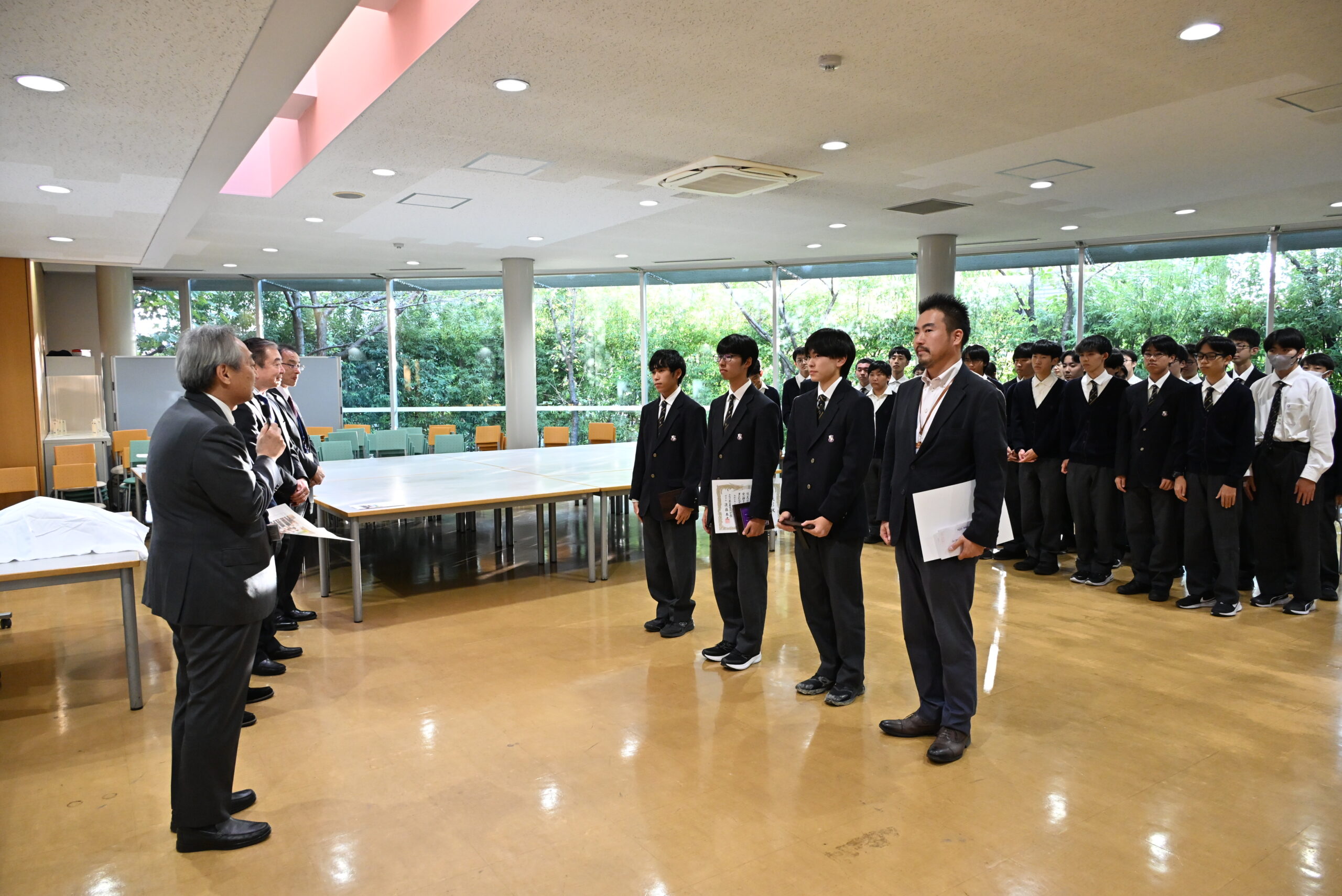 メカニカルアーツ部　学園表彰について
